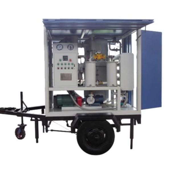 绝缘油拖车式真空滤油机